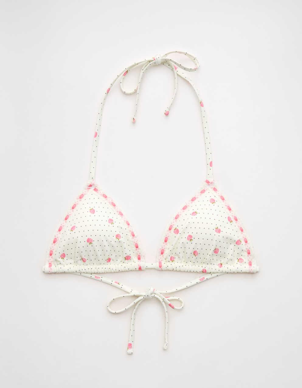Aerie String Triangle Bikini Top