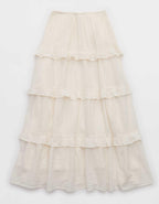 Aerie 荷葉邊分層半身裙