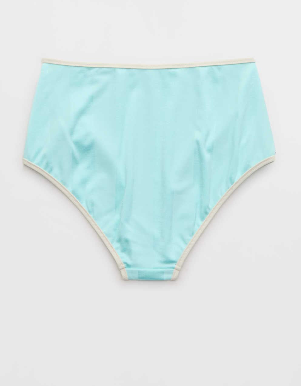 Aerie 高腰閃亮比基尼泳褲
