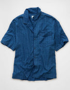 AE Relaxed Short-Sleeve Button-Up Shirt