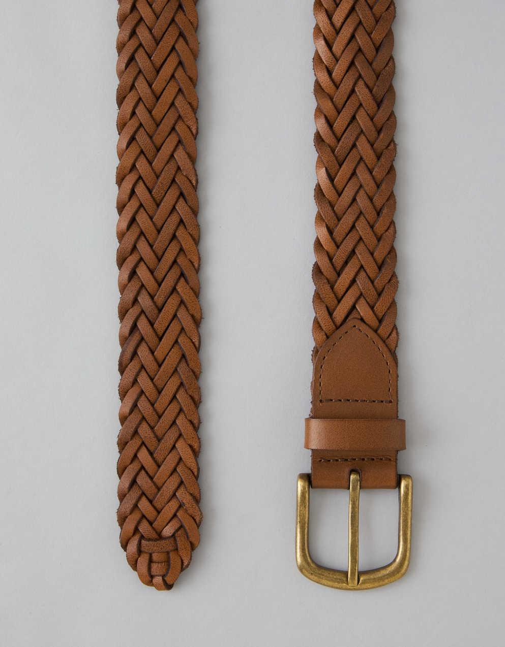 AE Braided Leather Belt
