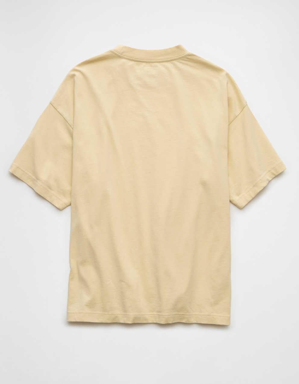 AE Laidback Luxe 重量寬身標誌圖案 T 恤