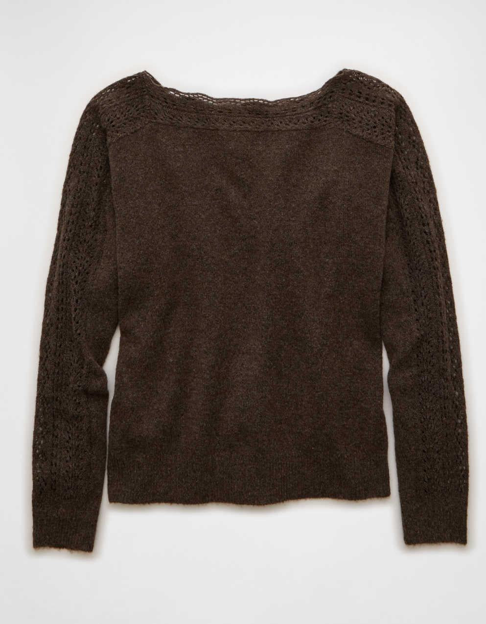 AE Whoa So Soft 蕾絲冷衫
