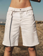AE 11" Stretch Denim High-Waisted Jort