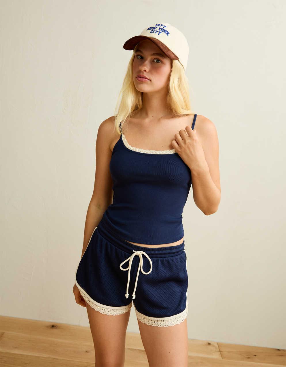 AE Main Squeeze Lace-Trim Cami