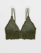 Show Off Rosey Lace Padded Plunge Bralette