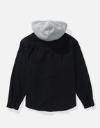 AE Relaxed Fit Hooded Flannel