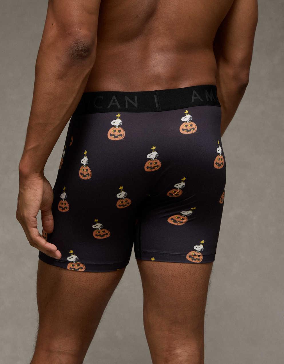 AEO Men's Halloween Snoopy 6" Flex Boxer Brief
