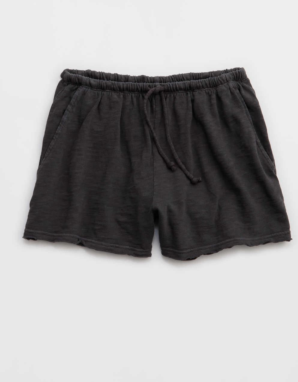 Aerie 休閒竹節棉短褲
