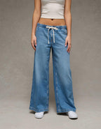 AE Low-Rise Baggy Ultra-Wide Leg Jean