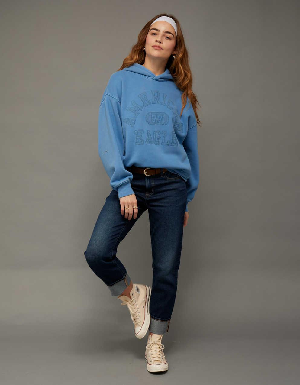 AE Everyday Luxe Graphic Hoodie