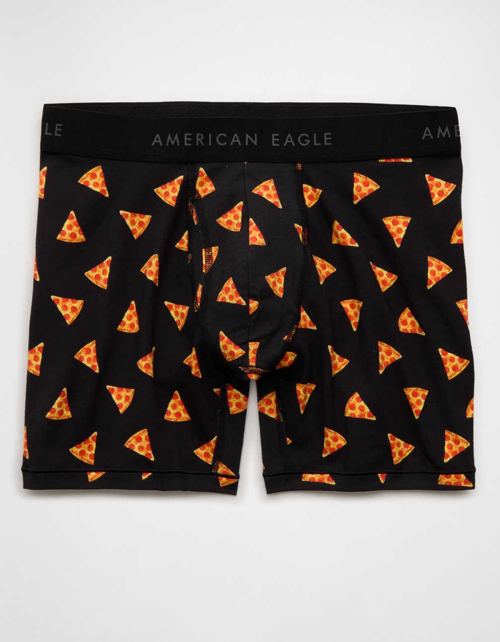 AEO Men's Pizza 6" Classic Boxer Brief