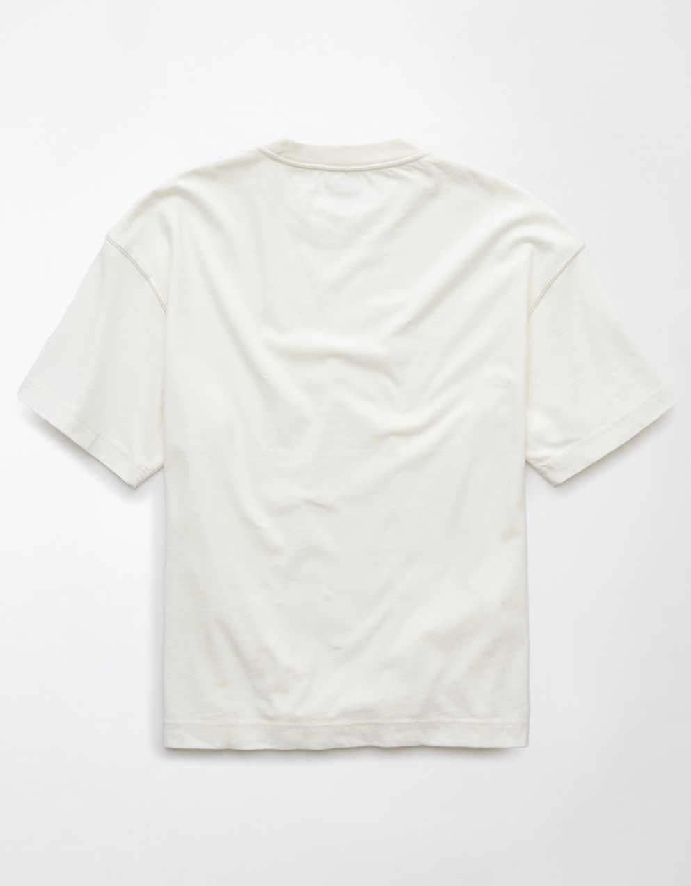 AE Boxy Fit Sueded Jersey T-Shirt