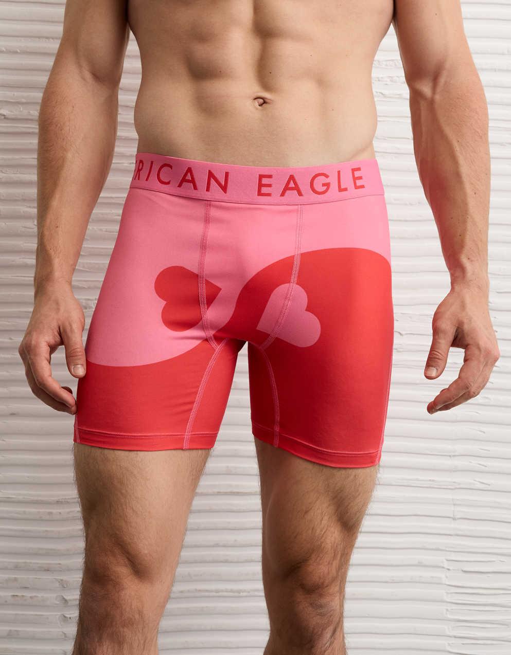 AEO 男士 6' 彈性平腳短褲