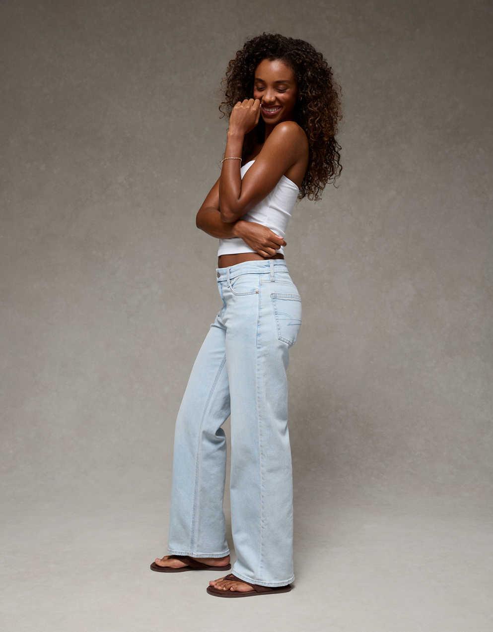 AE Curvy High-Waisted Stovepipe Jean