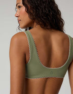 OFFLINE By Aerie Real Me XTRA Rib Picot運動胸圍