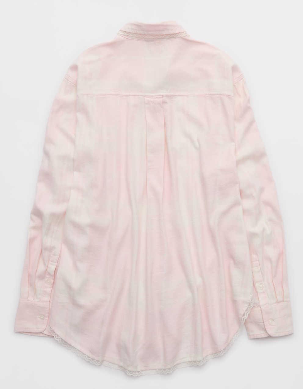 Aerie法蘭絨睡衣襯衫