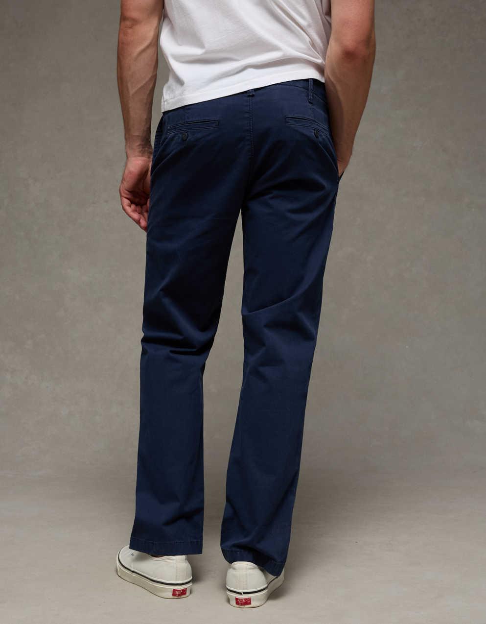 AE Flex Original Straight Lived-In Khaki Pant