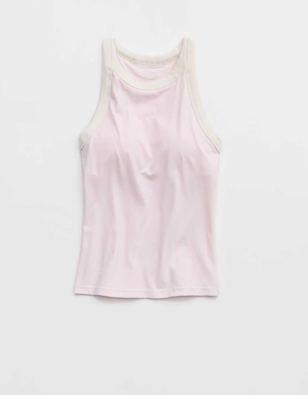 OFFLINE By Aerie Real Me Ringer High Neck Tank Top
