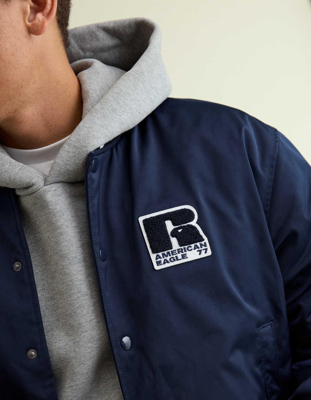 AE x Russell Athletic大學外套