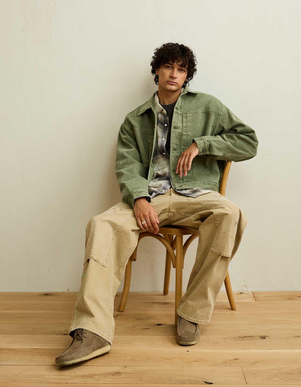AE Relaxed Fit Denim Jacket