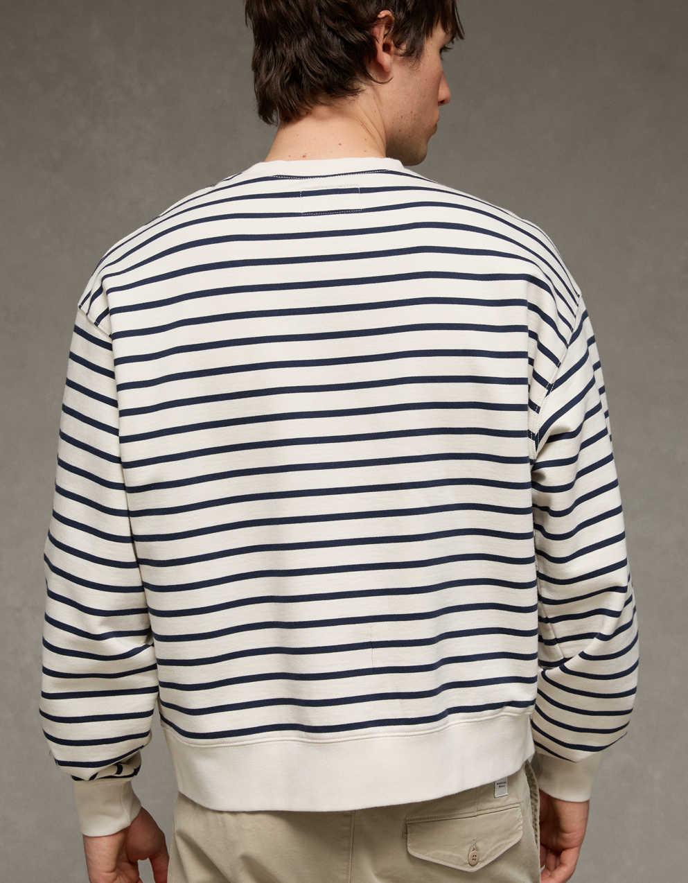 AE Laidback Luxe 條紋運動衫