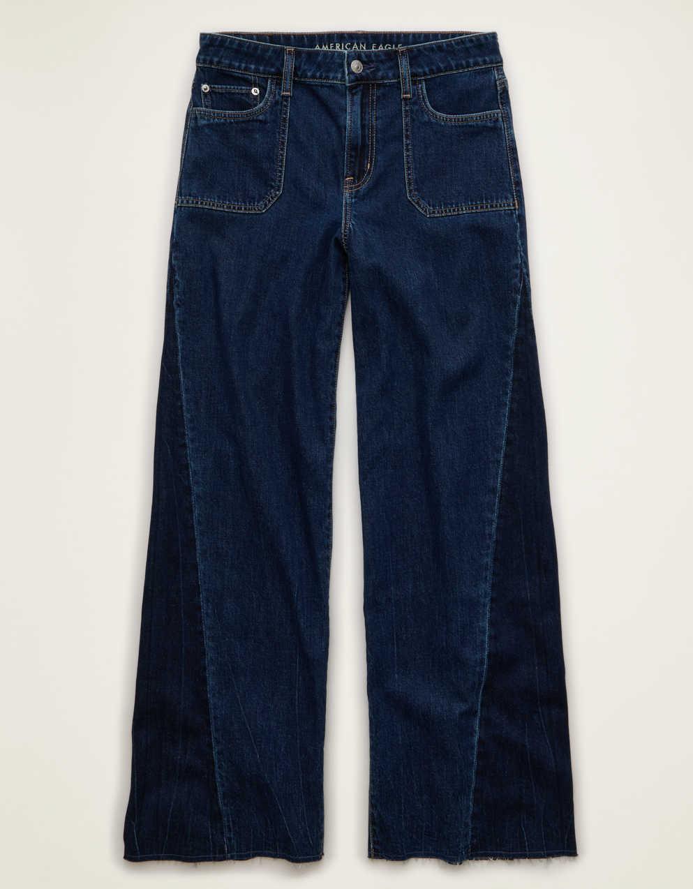 AE Super High-Waisted Baggy Wide-Leg Jean