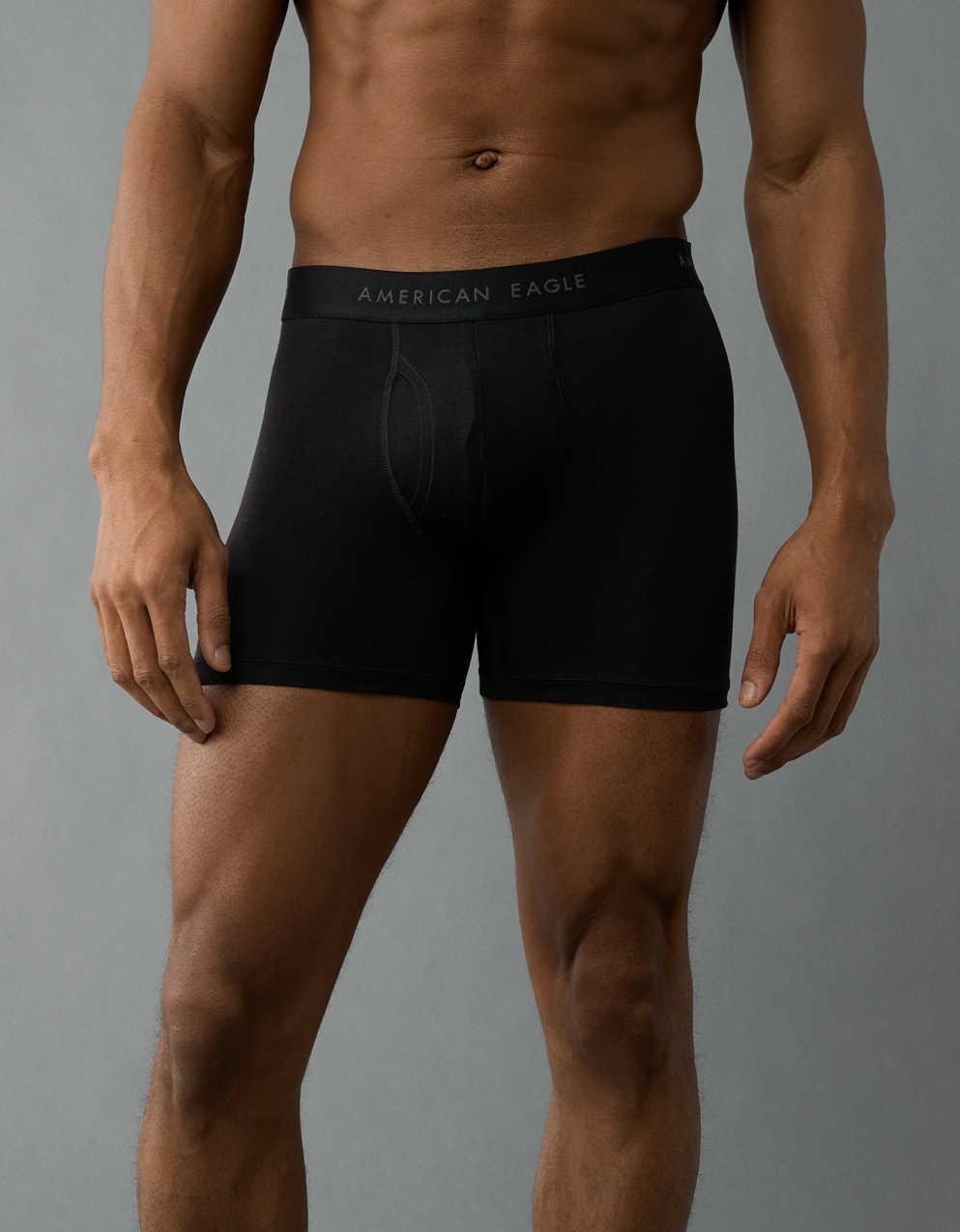 AEO 男士 4.5 吋經典棉質平角內褲