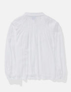 AE Long-Sleeve Smocked Peasant Blouse