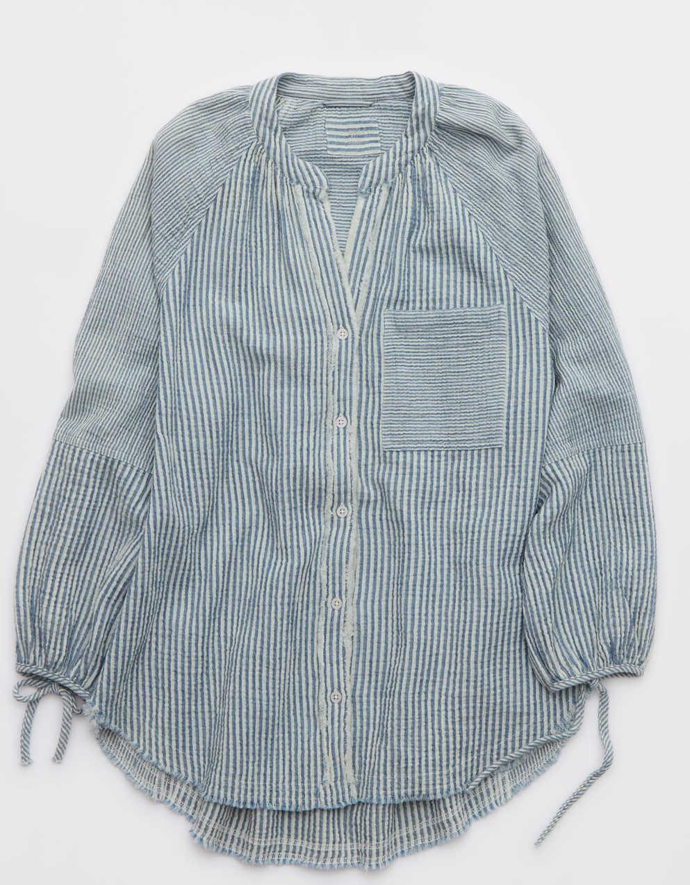 Aerie Daybreak Coverup Shirt