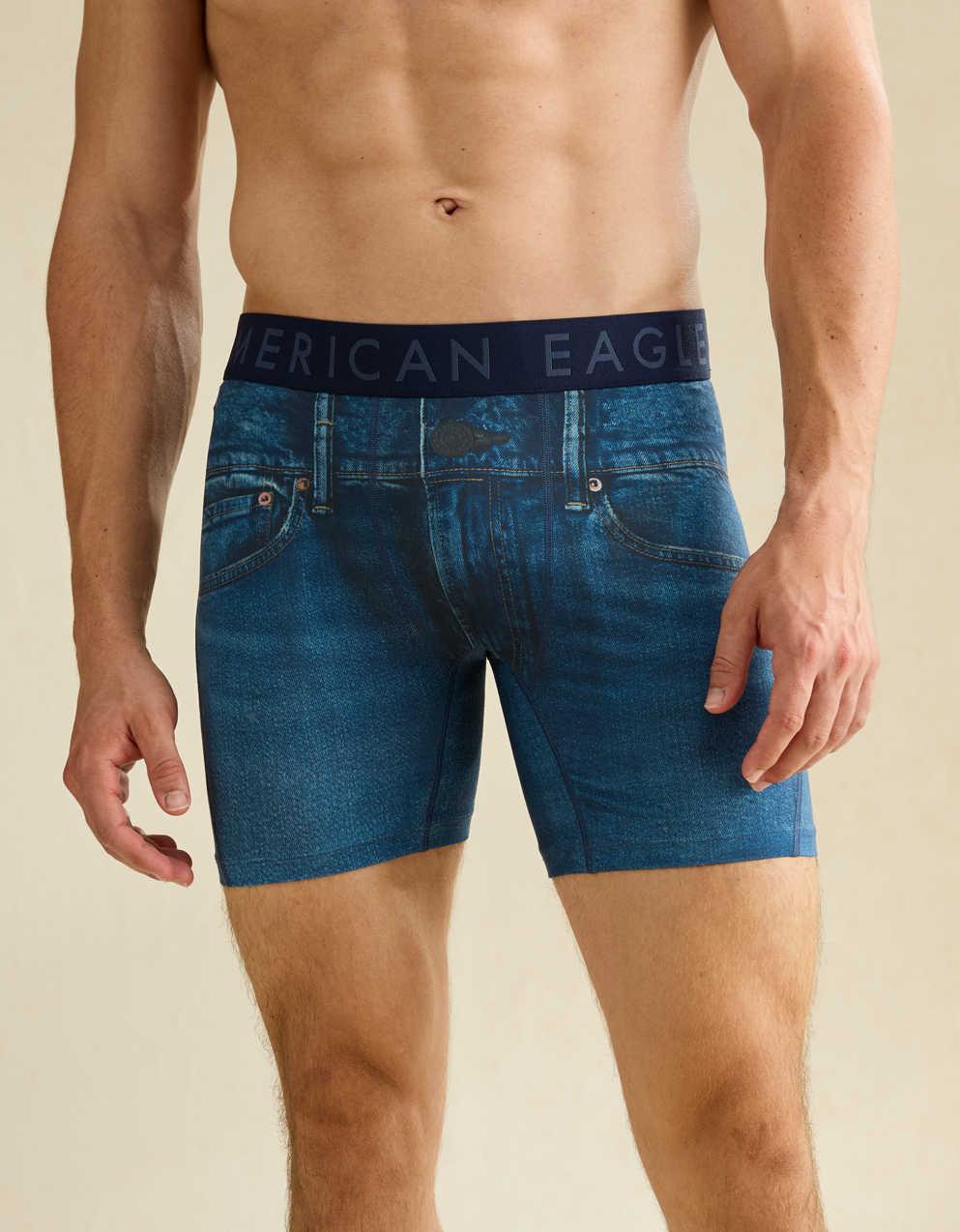AEO 男士 6' 彈性平腳短褲