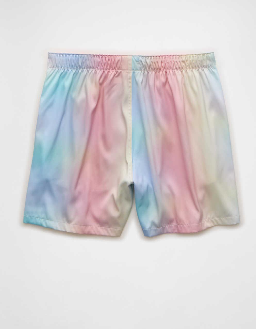 AEO Pride 男士緞面口袋平腳內褲