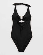 Aerie 馬蹄戒指掛頸全覆蓋一件式泳裝