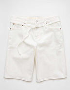 AE 11" Stretch Denim High-Waisted Jort
