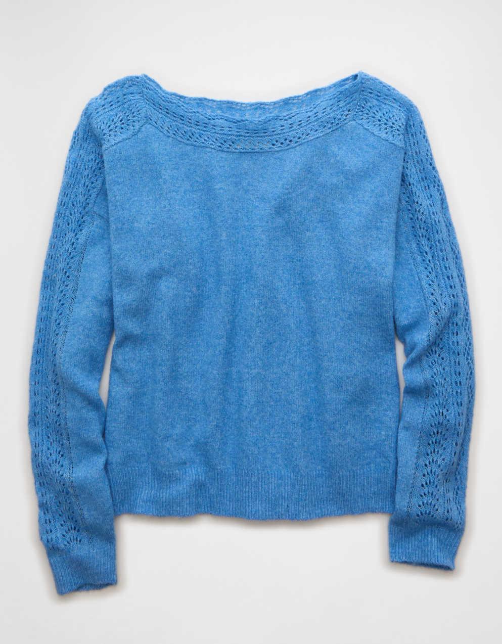AE Whoa So Soft 蕾絲冷衫