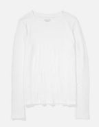 AE Plush Long-Sleeve V-Neck Tee