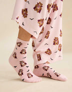 AE Graphic Cropped Crew Socks