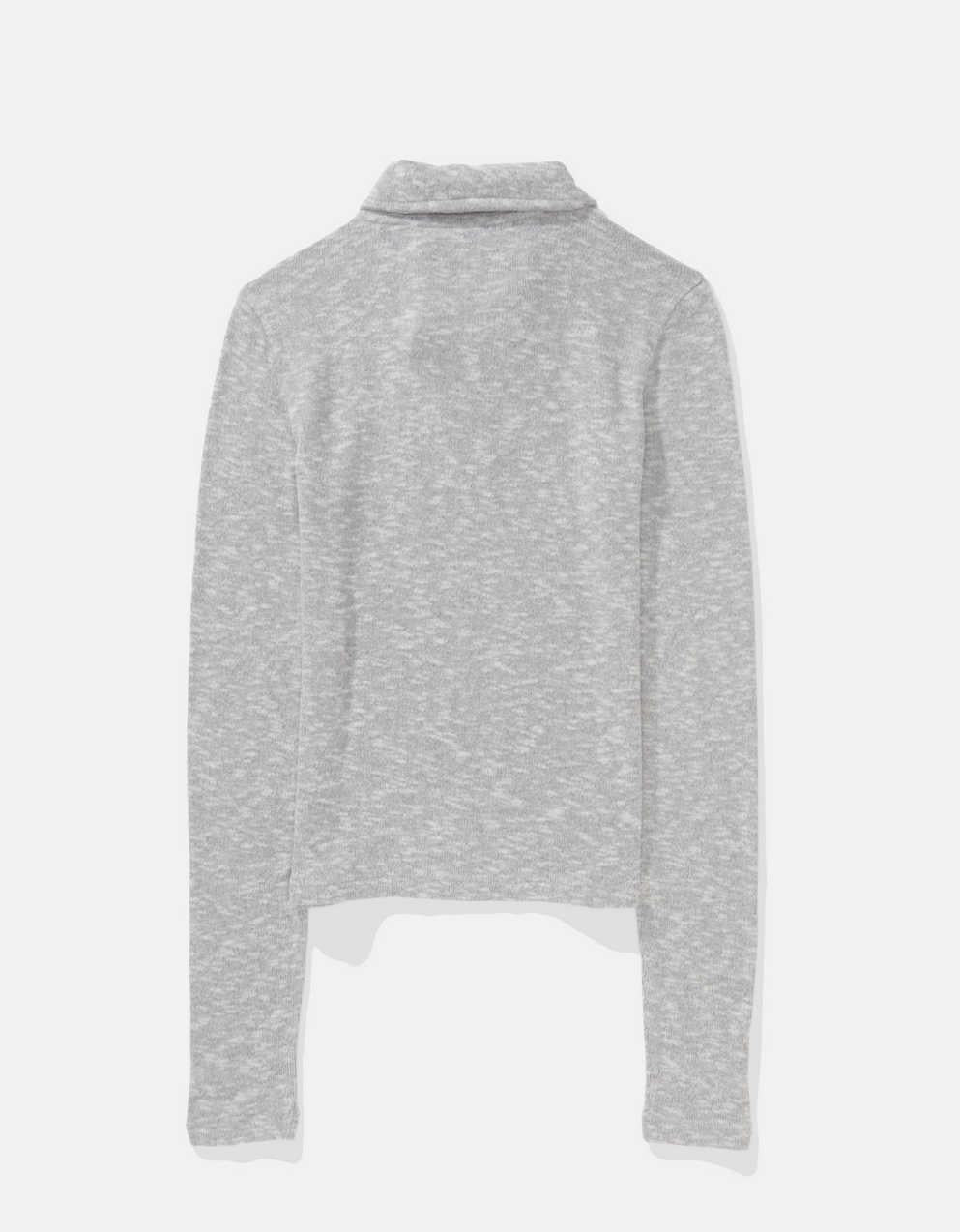 AE 長袖毛絨 Polo T 恤