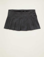AE Super Low-Rise Pleated Micro Skirt