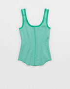 Aerie Ribbed Scoop Neck Tank Top