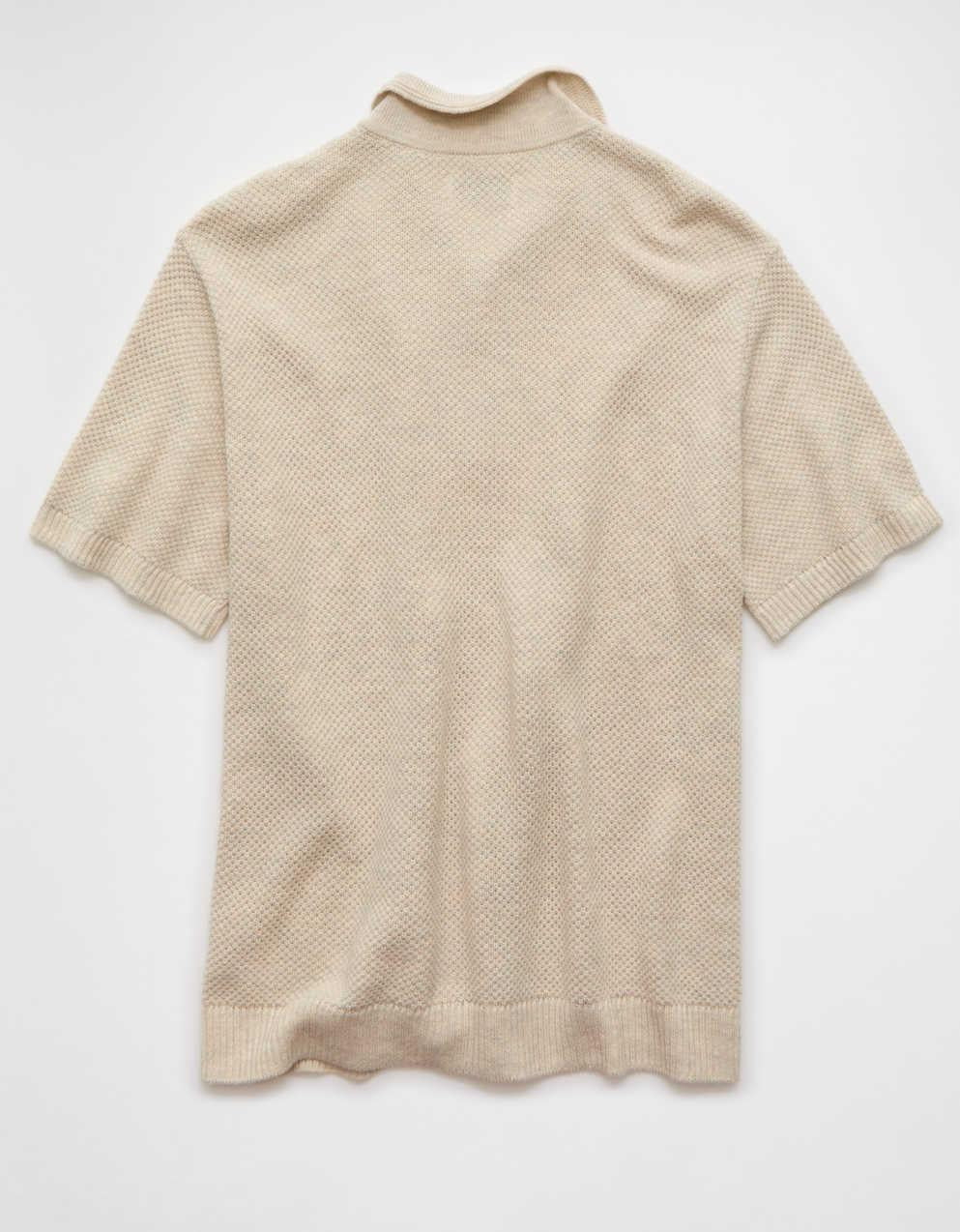 AE 珠地布針織 Polo 衫