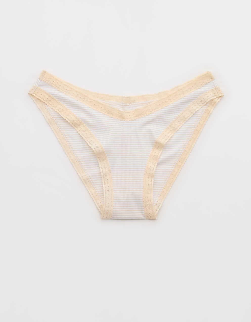 SMOOTHEZ Microfiber 蕾絲比基尼内褲