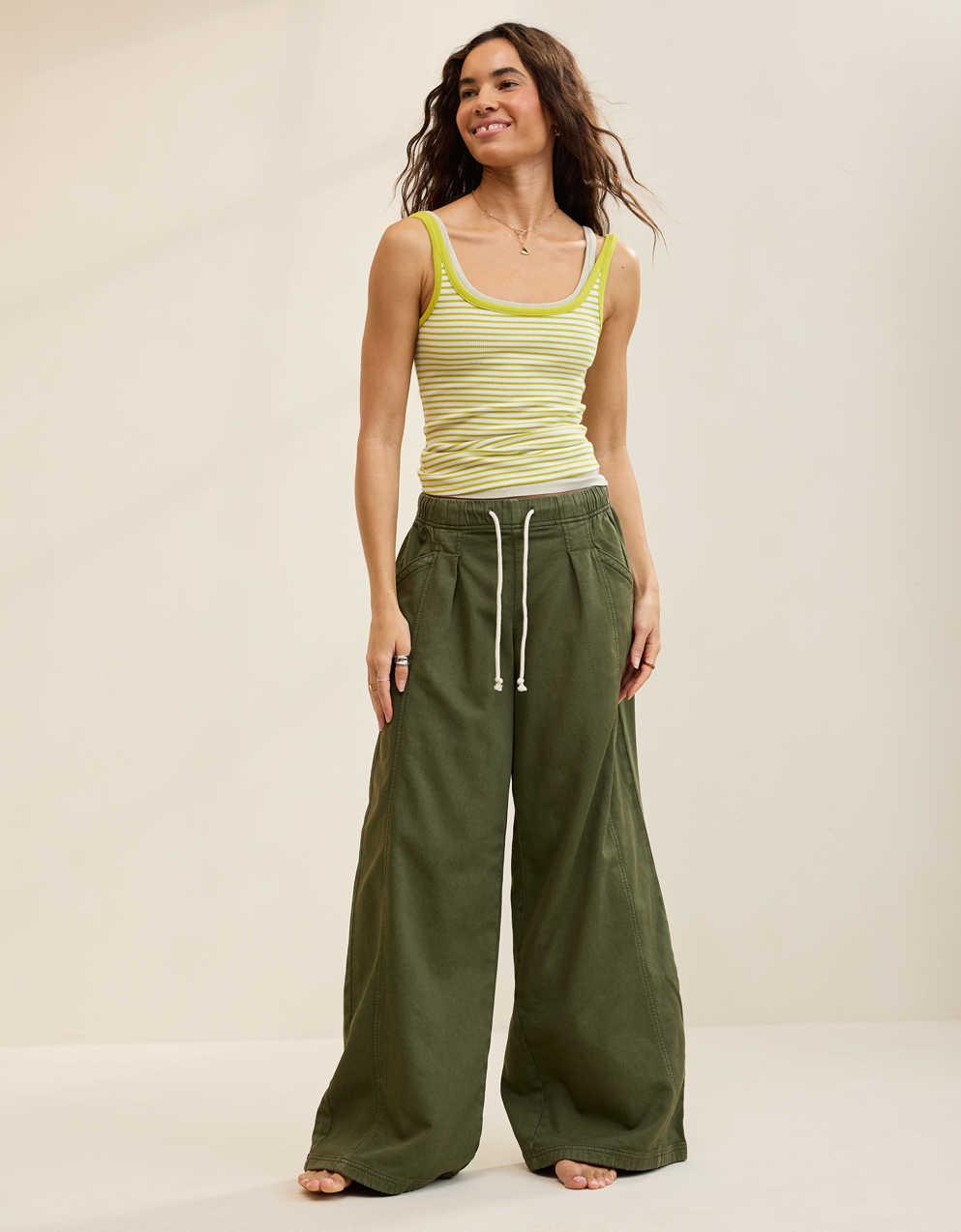 Aerie 牛仔彈性褲