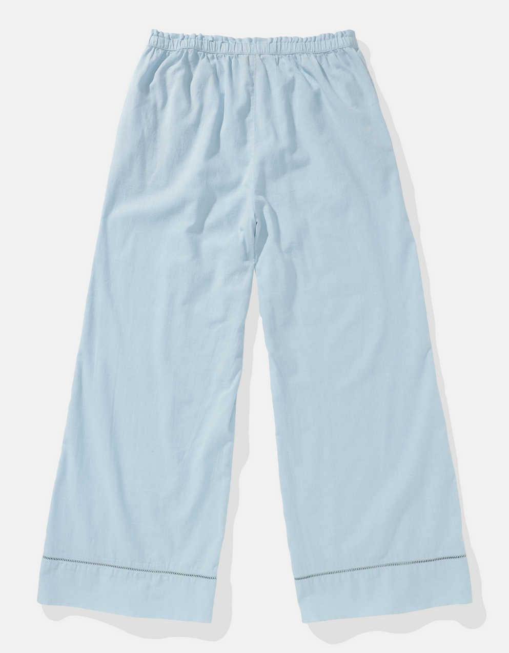 AE High-Waisted Linen-Blend Pull-On Pant