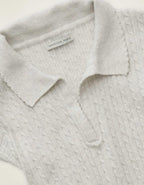 AE V-Neck Cable Knit Sweater Polo