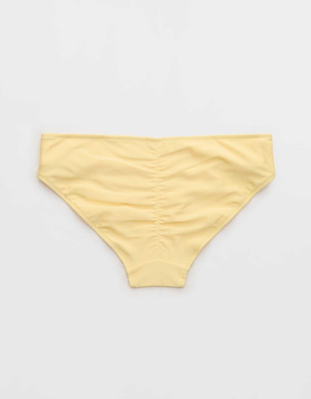 Aerie Shine Ruched Full Coverage Bikini Bottom
