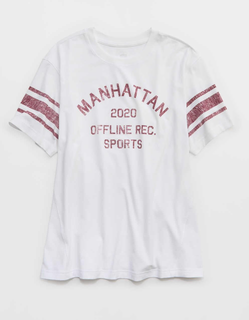 OFFLINE By Aerie Let's Stretch Seamed Boyfriend T-Shirt