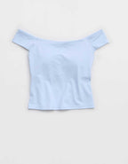 OFFLINE By Aerie Real Me XTRA Off The Shoulder T-Shirt