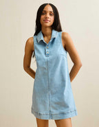 AE Denim Polo Mini Dress