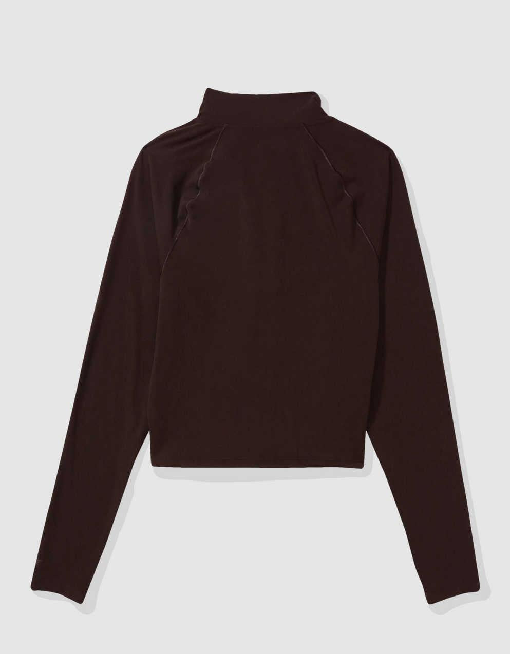 OFFLINE Aerie Real Me Xtra 1/4拉鍊外套